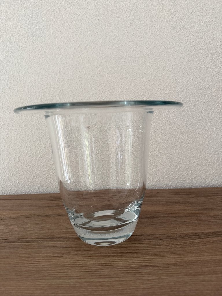 Vintage Krosno kristallen wijnkoeler / champagnekoeler, Ophalen of Verzenden