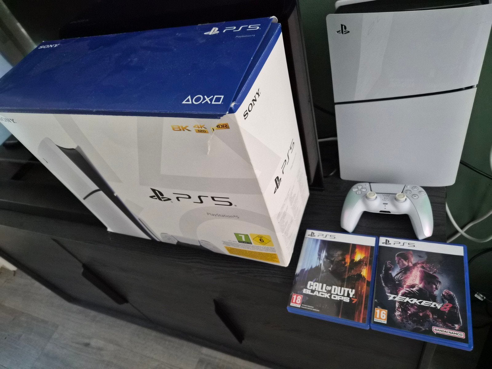 Playstation 5 slim ( disk ), Ophalen, Zo goed als nieuw
