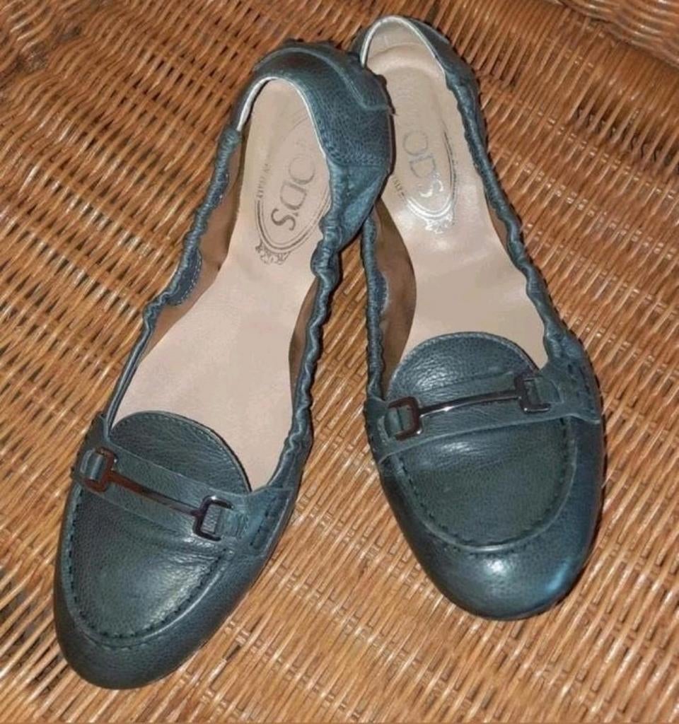 Ballerina's 39, Kleding | Dames, Schoenen, Zo goed als nieuw, Tods, Grijs, Ballerina's