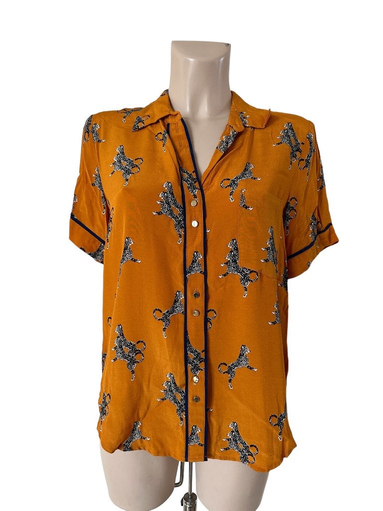 Baum und Pferdgarten blouse S, Maat 38/40 (M), Oranje, Ophalen of Verzenden, Zo goed als nieuw