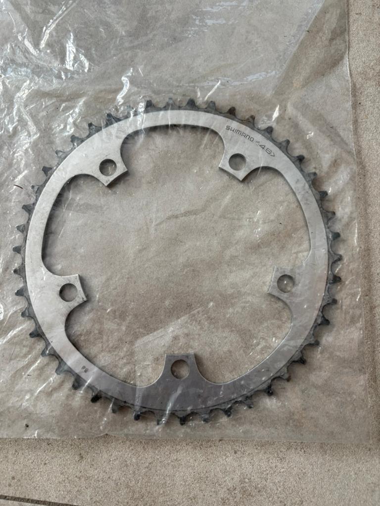 Voorblad Shimano 600 46 T en Campagnolo 45 T, Ophalen of Verzenden, Zo goed als nieuw