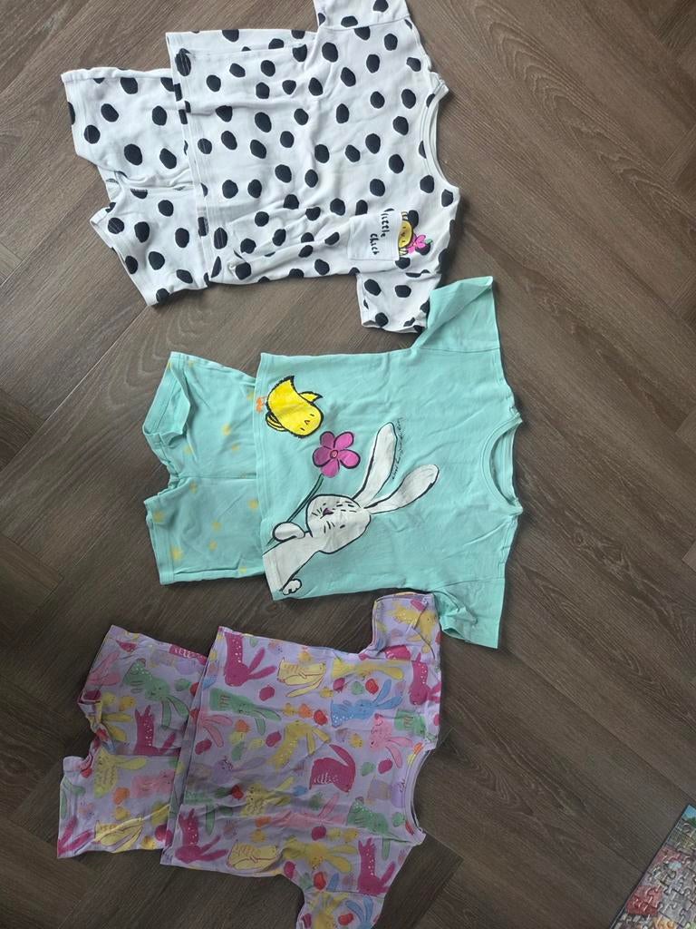 3 Leuke korte pyjama's van Next, zomerse print, maat 5-6, Kinderen en Baby's, Ophalen of Verzenden, Gebruikt, Next, Jongen of Meisje