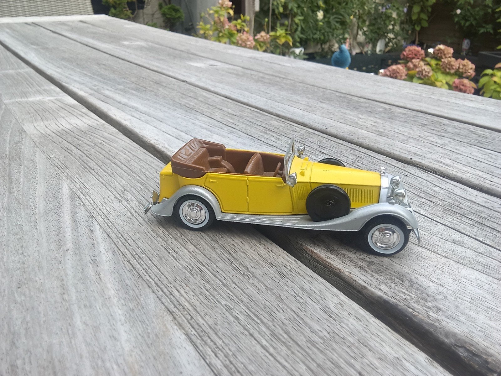 Gele Rolls-Royce Phantom II modelauto - Corgi, Ophalen of Verzenden, Gebruikt, Auto, Corgi