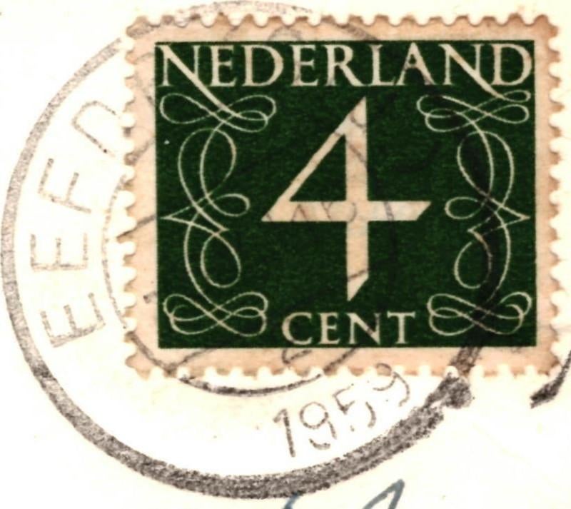 991367 Eefde 1959 gld Langs Binnenweg naar Almen Gelopen, Ophalen of Verzenden, 1940 tot 1960, Gelopen, Gelderland