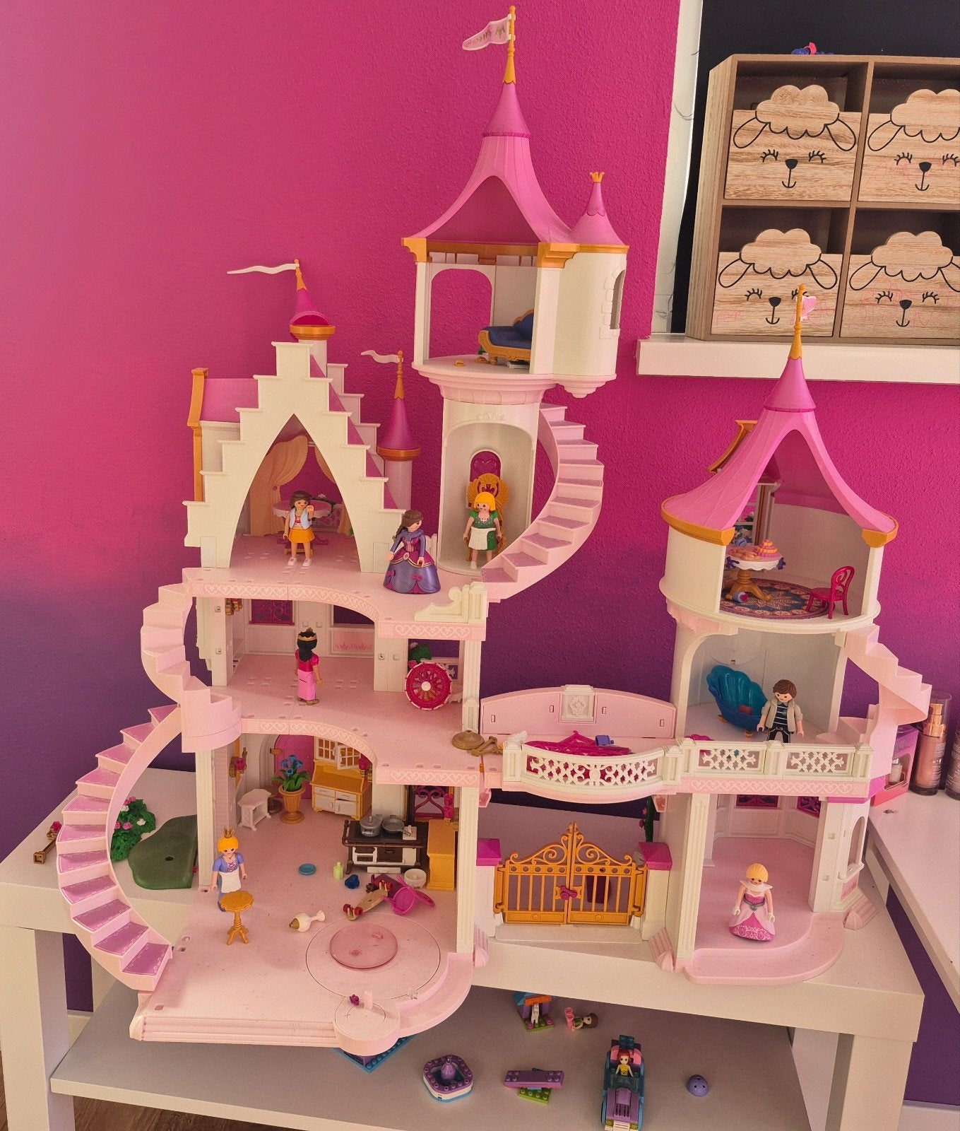 Playmobil Princess Kasteel 70447 - Zo goed als nieuw, Kinderen en Baby's, Gebruikt, Complete set, Ophalen of Verzenden, Kasteel/Fort