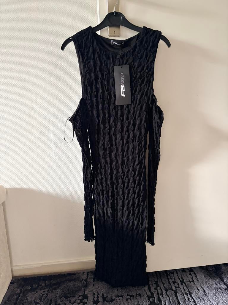 Zwarte jurk, Kleding | Dames, Jumpsuits, Nieuw, Maat 36 (S), Zwart, Ophalen of Verzenden