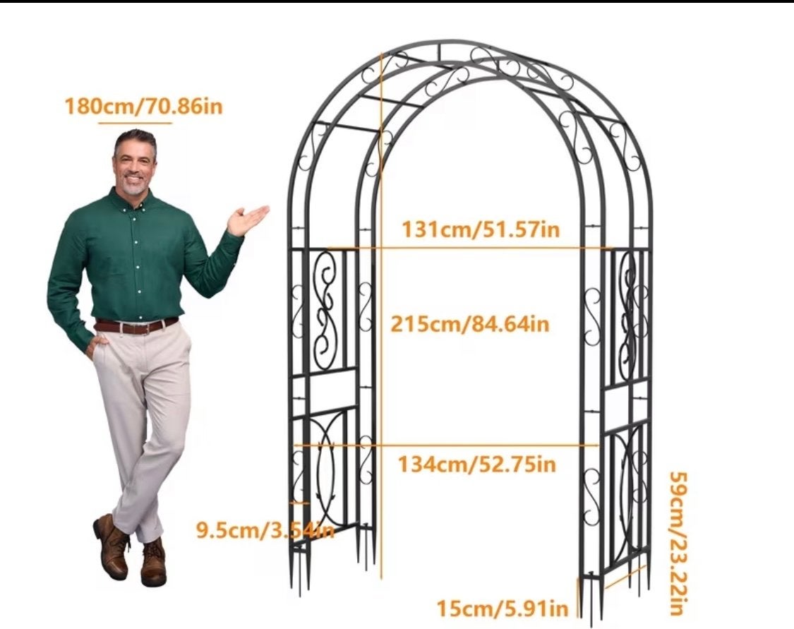 Nieuwe Rozenboog - Hoog Genoeg om Onder te Lopen, Tuin en Terras, Ophalen, Nieuw