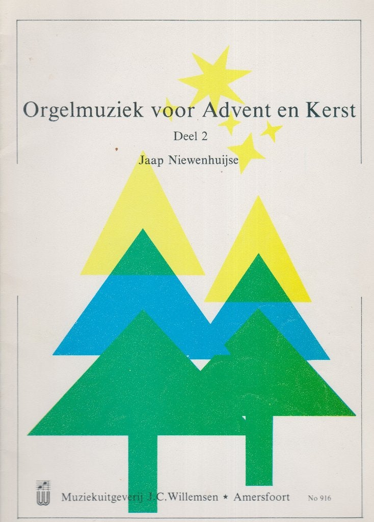 Jaap Nieuwenhuijse –Orgelmuziek voor Advent en Kerst –Deel 2, Ophalen of Verzenden, Gebruikt, Artiest of Componist, Populair