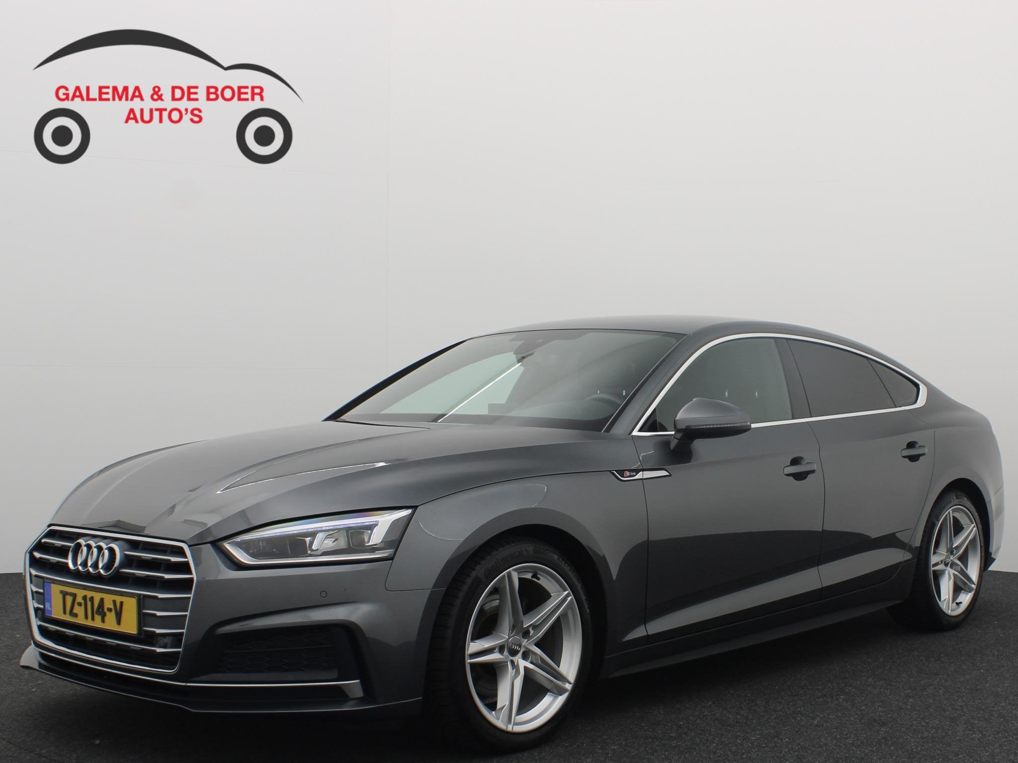 Audi A5 Sportback 2.0 TFSI MHEV Sport S-line Edition AUTOMAA, Auto's, Audi, Start-stop-systeem, Gebruikt, 1984 cc, Leder en Stof