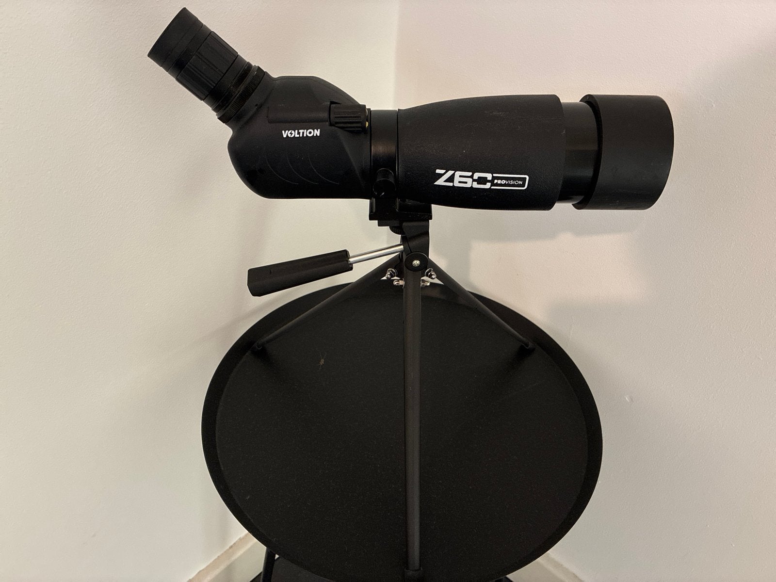 Voltion Z60 Provision Spottingscoop met Statief, Lenzentelescoop (refractor), Met statief, Ophalen of Verzenden, Zo goed als nieuw