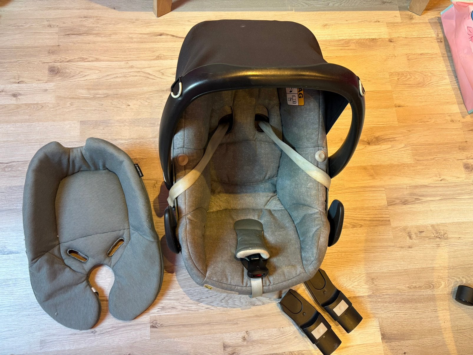 Maxi cosi Pebble plus, Kinderen en Baby's, Ophalen, Autogordel, Zo goed als nieuw, 0 t/m 13 kg