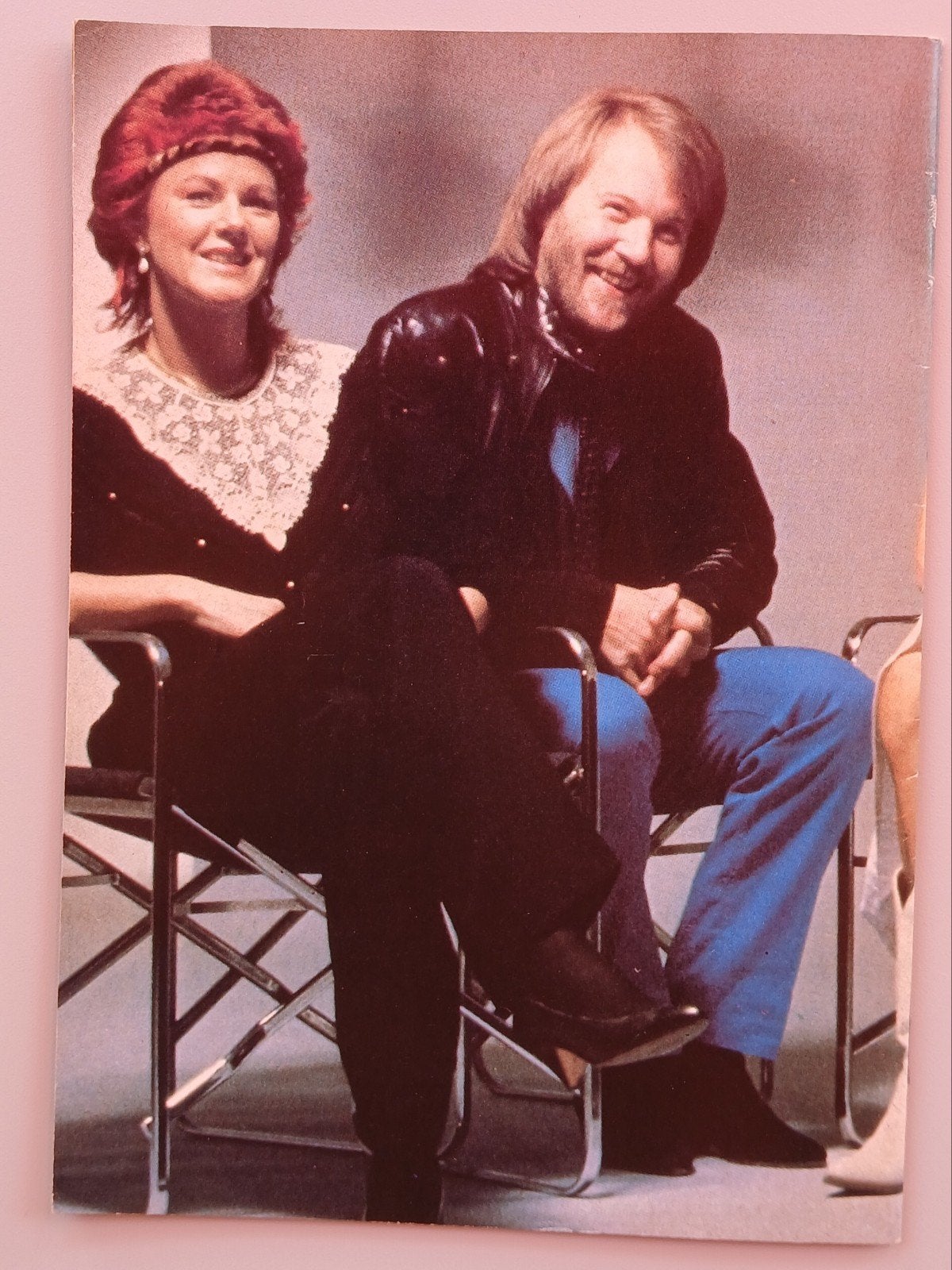 ABBA Poster Pin Up Deel Twee - Vintage Muziek Memorabilia, Ophalen of Verzenden