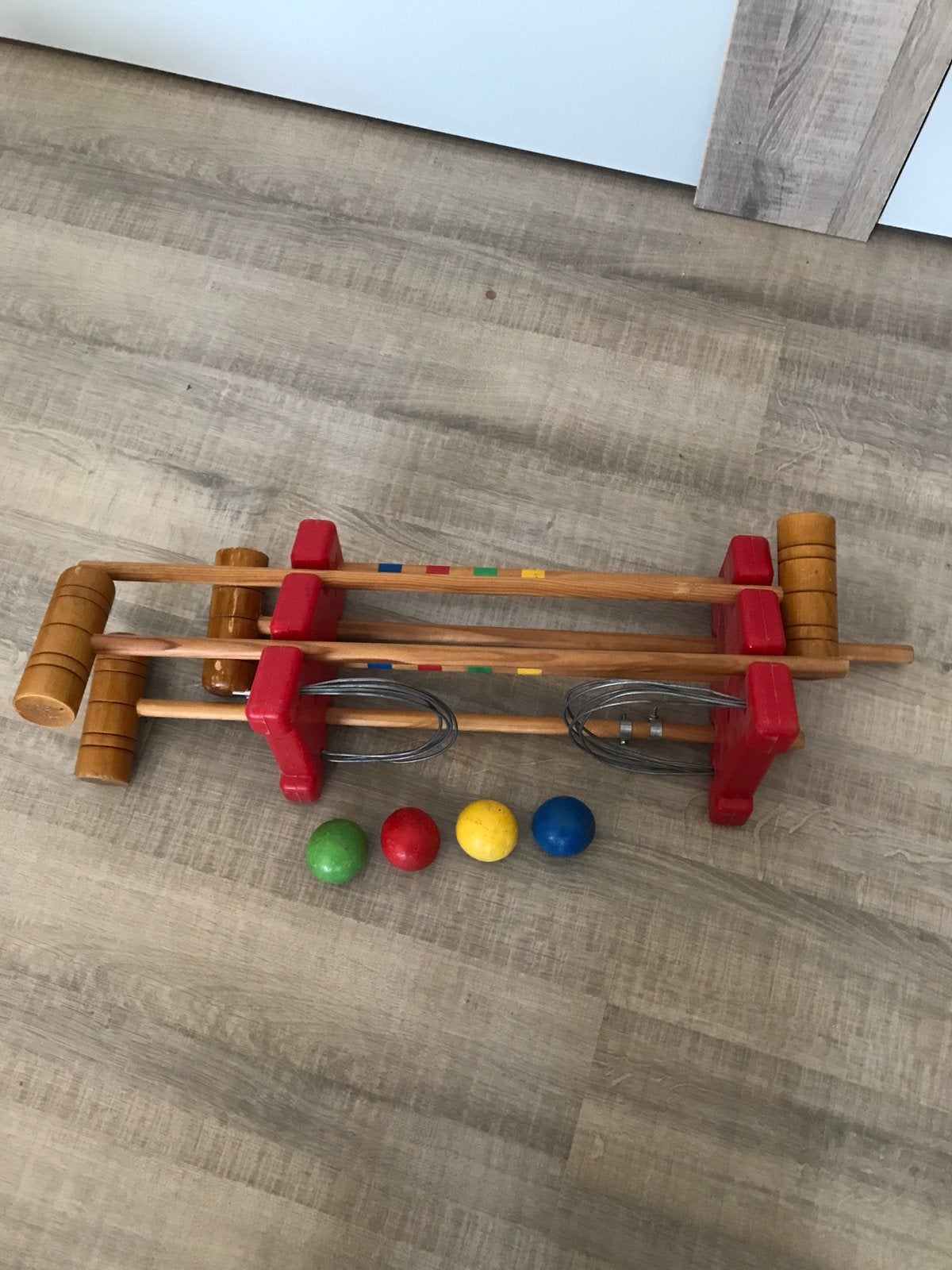 Golfset 4 personen, Ophalen, Zo goed als nieuw