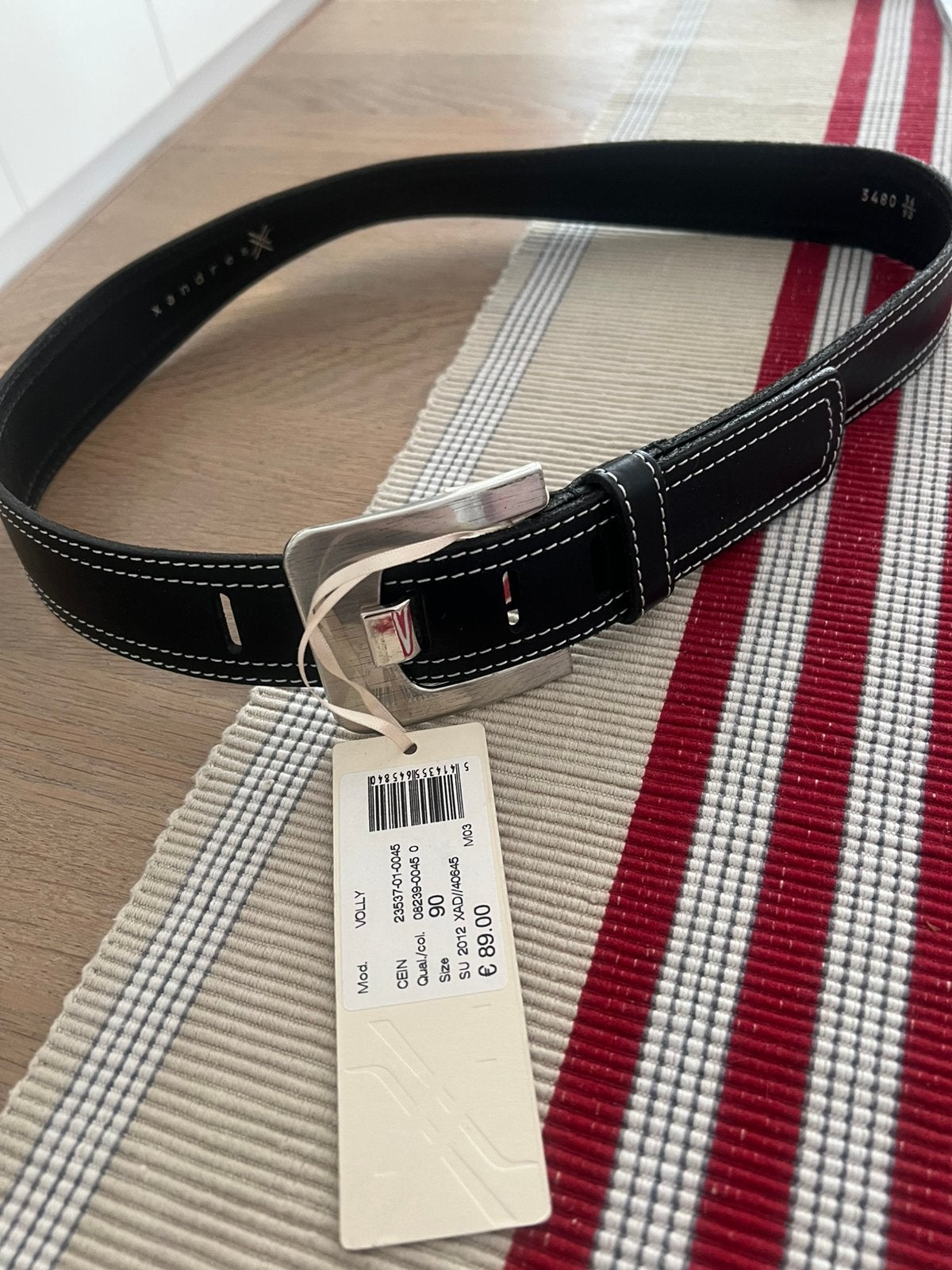 Dames riem  zwart, Kleding | Dames, Riemen en Ceinturen, 80 tot 90 cm, 3 tot 5 cm, Nieuw, Tailleriem