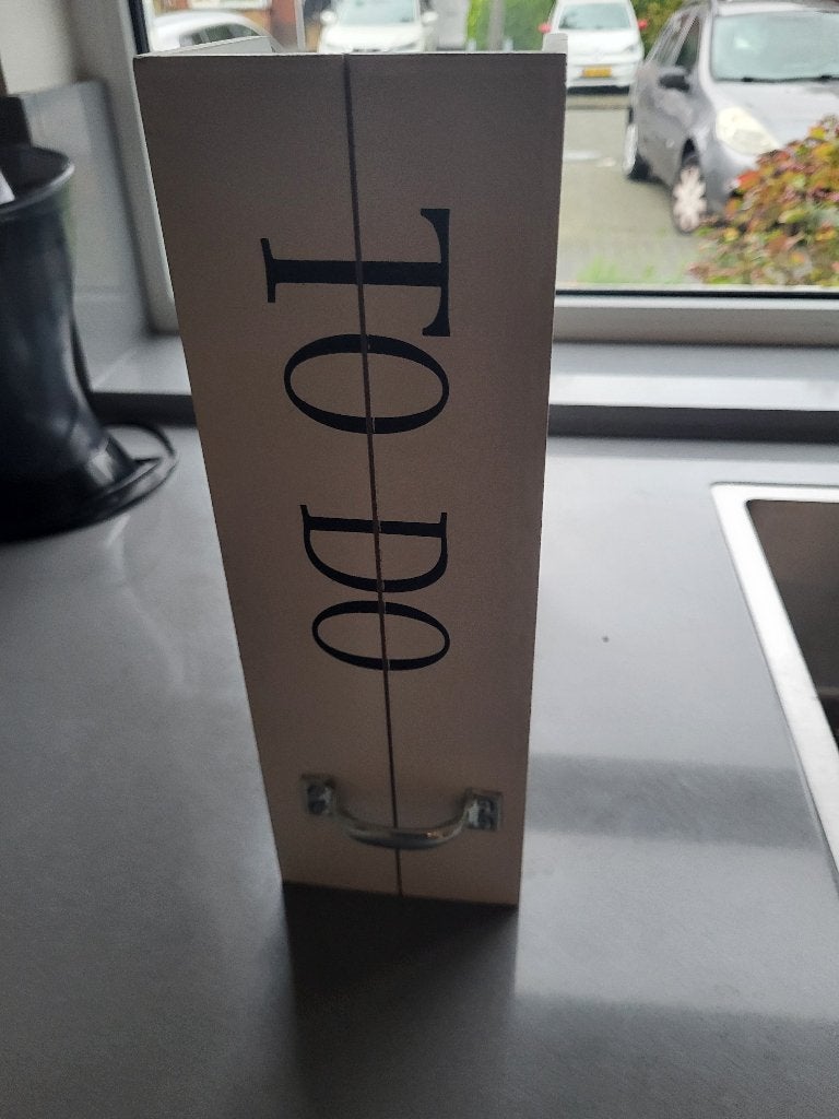 To do/ lectuurbak, Huis en Inrichting, Ophalen of Verzenden, Hout, Landelijk, Lectuurtafel