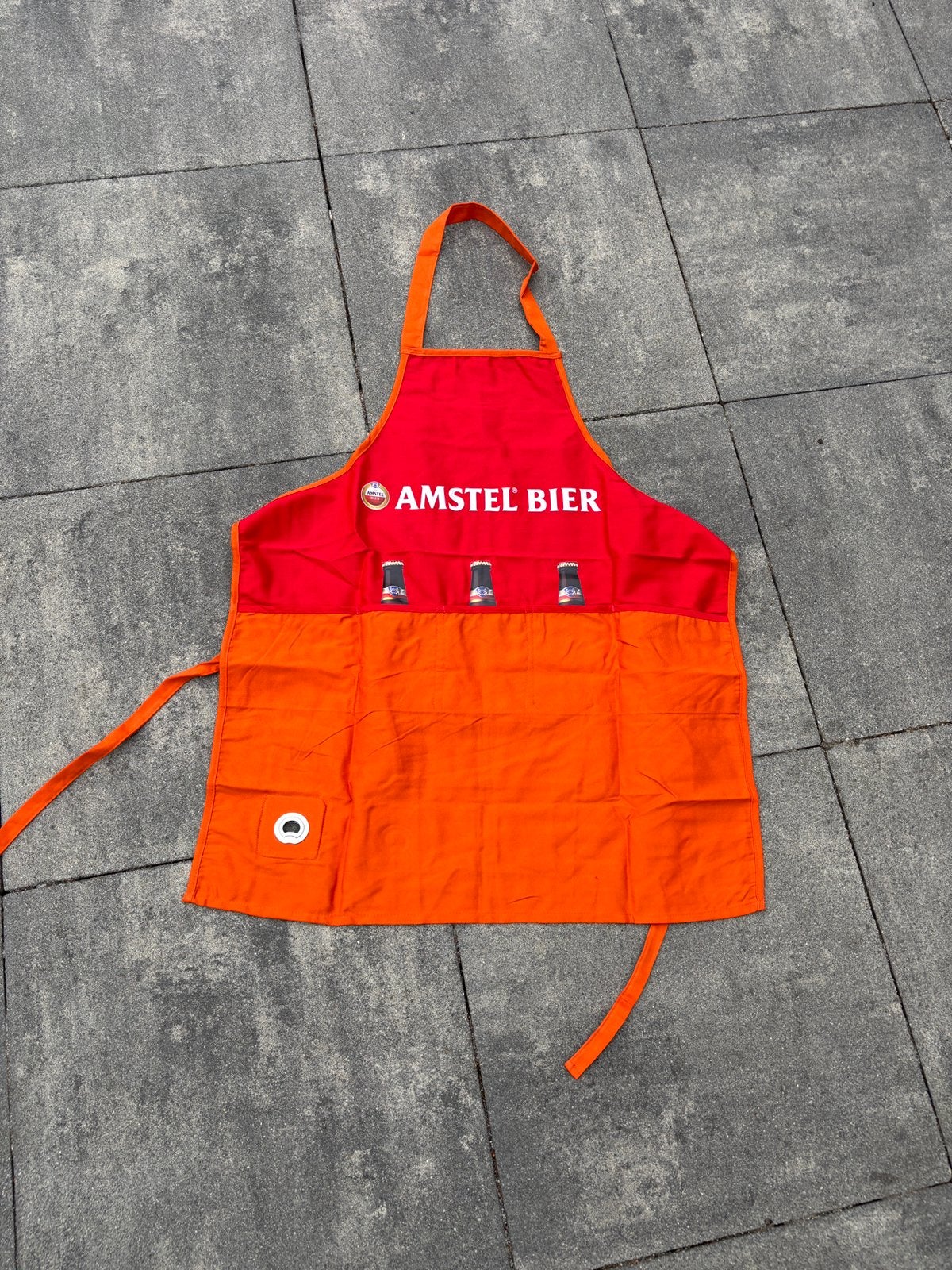 Amstel BBQ schort, Ophalen of Verzenden, Zo goed als nieuw