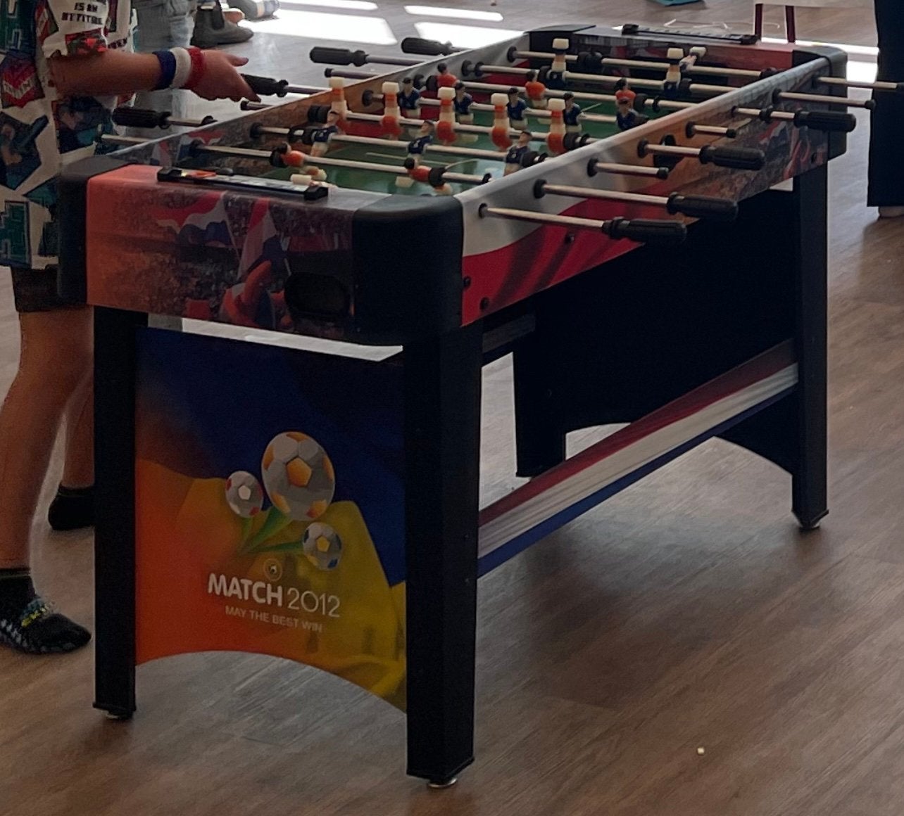 Voetbaltafel, Ophalen, Zo goed als nieuw