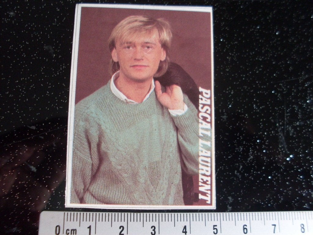 papieren sticker Pascal Laurent, Verzenden, Zo goed als nieuw, Film, Tv of Omroep