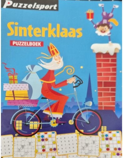 Puzzelsport Sinterklaas Puzzelboek, Ophalen of Verzenden