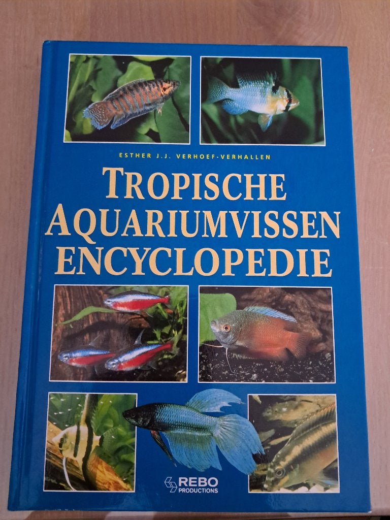 Tropische aquariumvissen encyclopedie.(zgan), Ophalen of Verzenden, Zo goed als nieuw, Vissen, Esther Verhoef-Verhallen