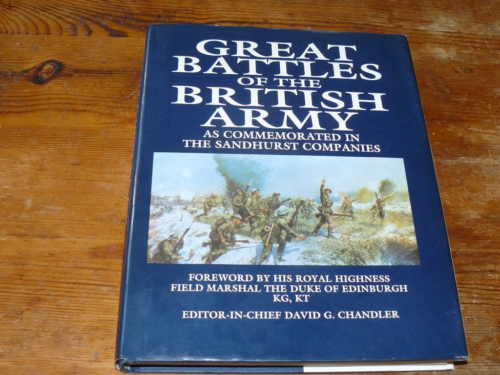 The great battles of the British army 1704-1945 Wo1, Wo2 ea, Niet van toepassing, Ophalen of Verzenden, Zo goed als nieuw, Landmacht
