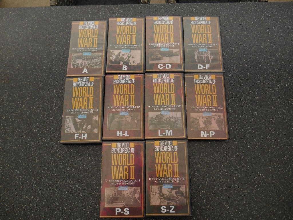 video serie 2e Wereld oorlog, Cd's en Dvd's, VHS | Film, Vanaf 16 jaar, Ophalen of Verzenden, Zo goed als nieuw, Overige genres