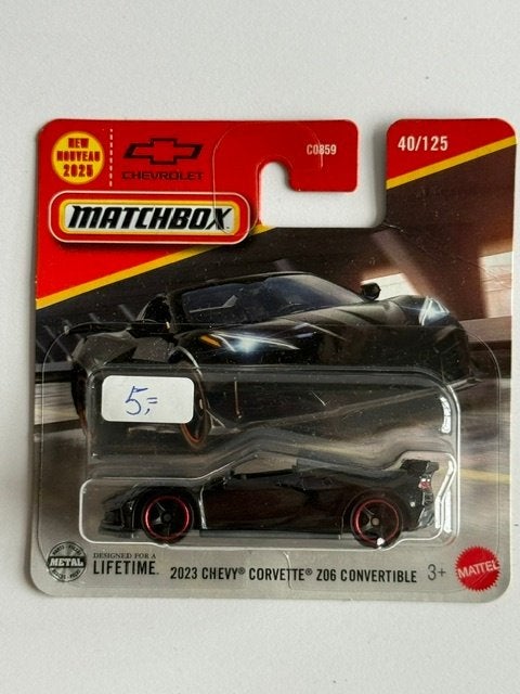 Matchbox 2023 Chevy Corvette Z06 Convertible 1:64, Adres onbekend, Auto, Mail@onbekend.com, Ophalen of Verzenden
