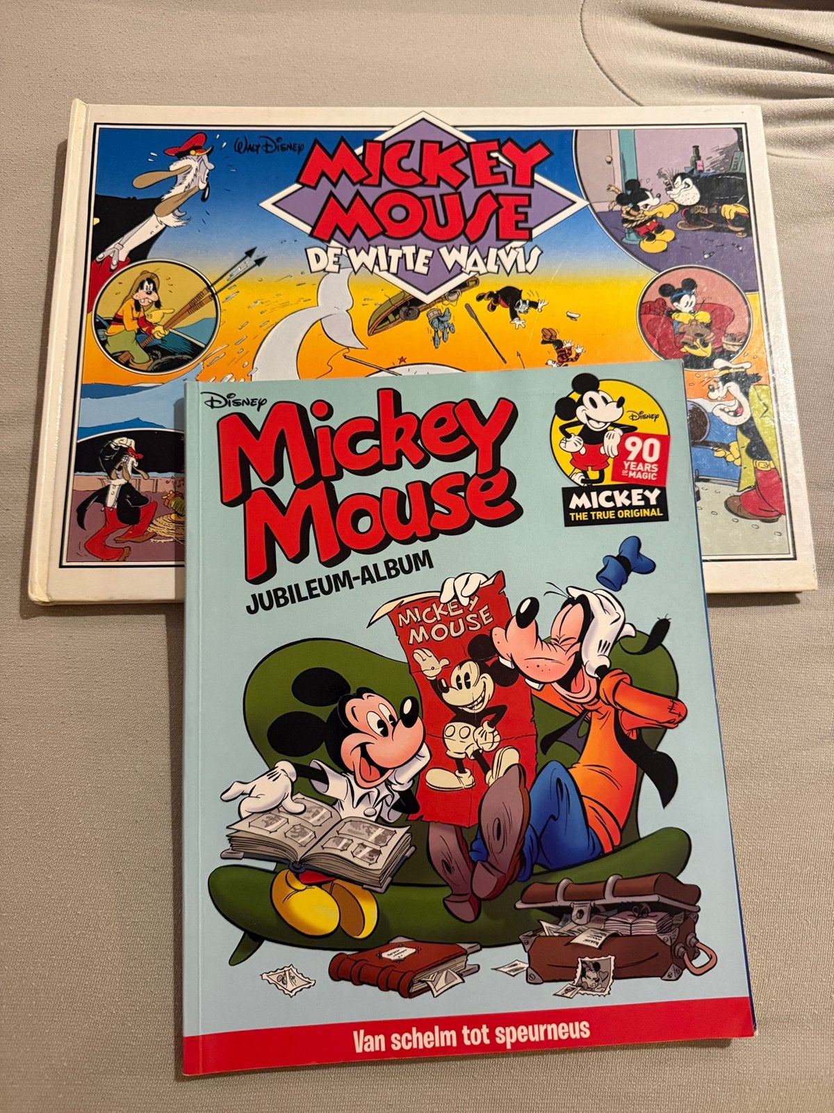 2x Mickey Mouse, Boeken, Eén comic, Ophalen of Verzenden, Zo goed als nieuw, Europa