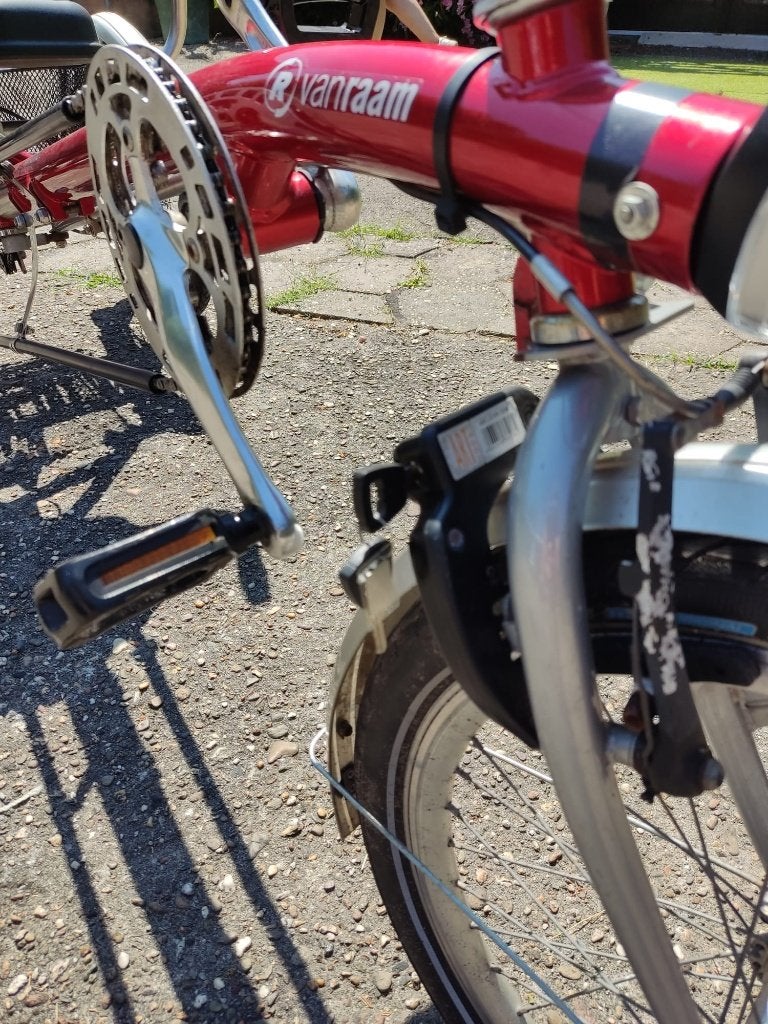 Ligfiets, Fietsen en Brommers, Gebruikt, Onderstuur, Schijfrem, Ophalen