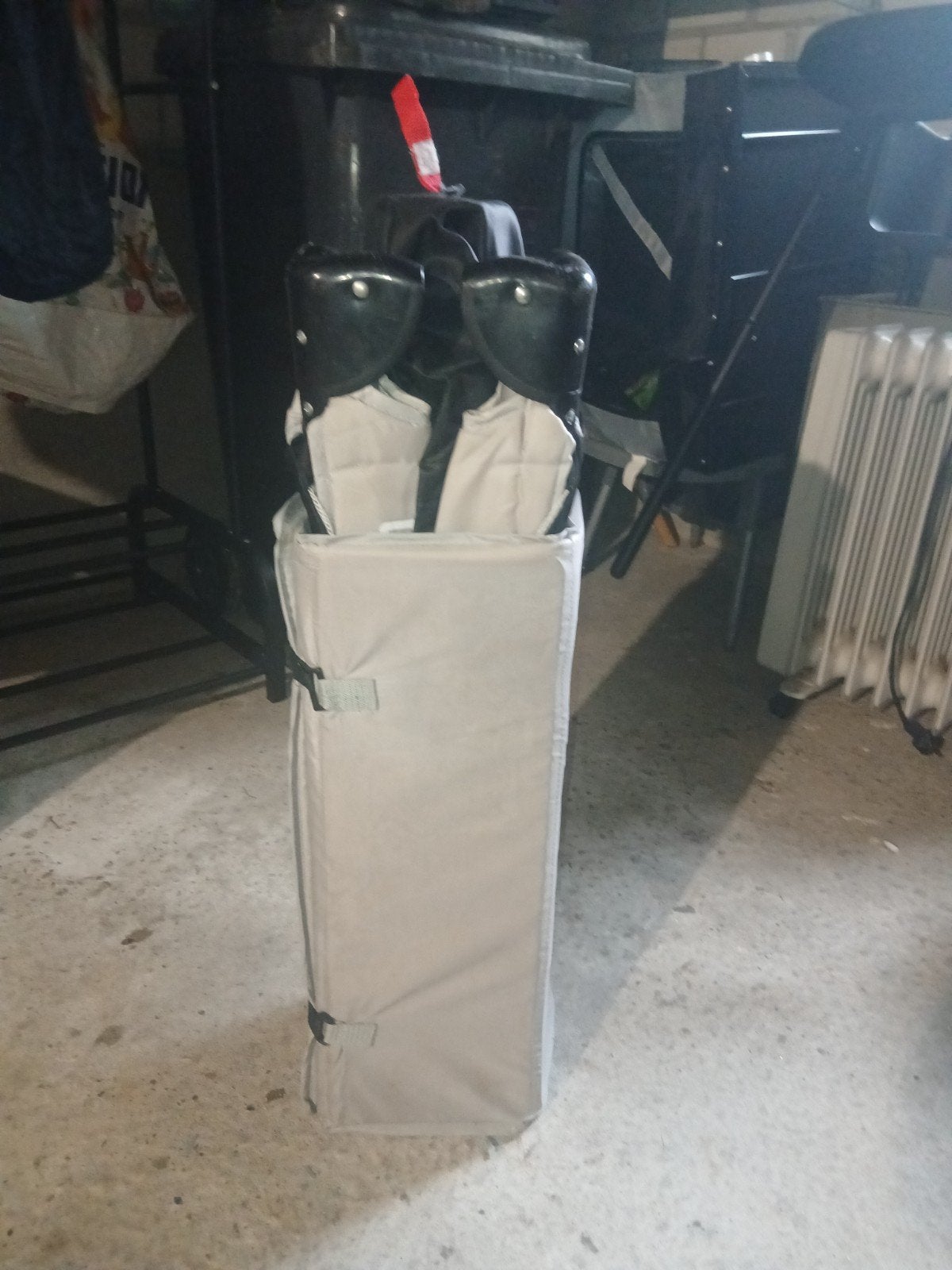 Opvouwbare Camping Box / Reiswieg met Wieltjes, Ophalen, Gebruikt, Rechthoekig, Wieltjes