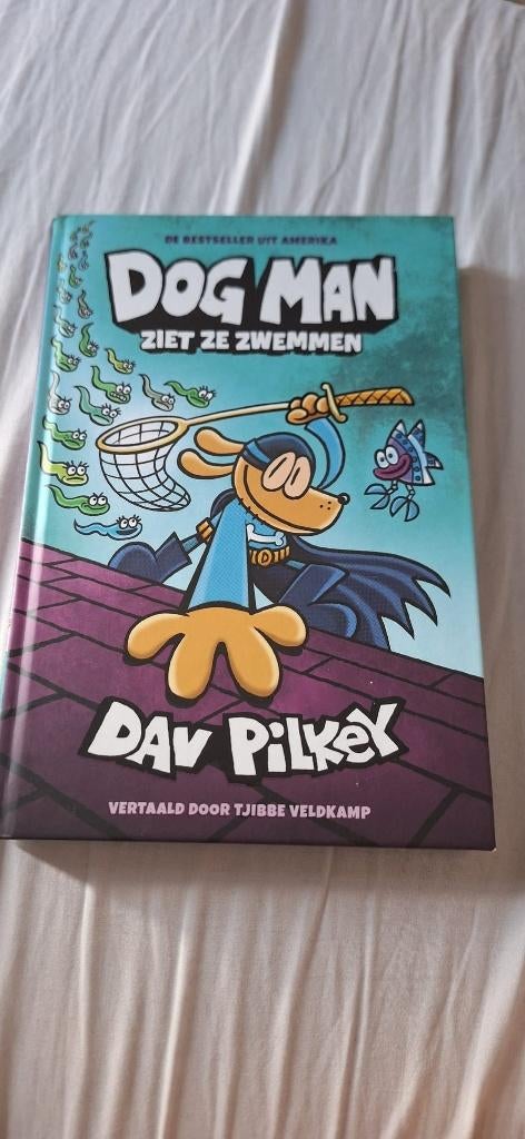 Dog man ziet ze zwemmen, Ophalen, Zo goed als nieuw, Dav Pilkey