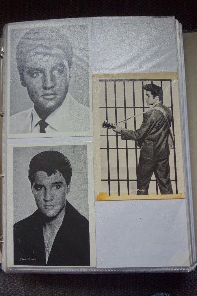 Briefkaarten Elvis Presley, Ophalen of Verzenden, Gebruikt, Foto of Kaart