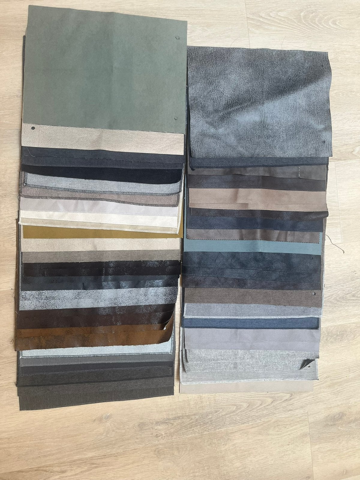 50 stofstalen 30x40cm, Overige materialen, Nieuw, Ophalen of Verzenden, 30 tot 120 cm