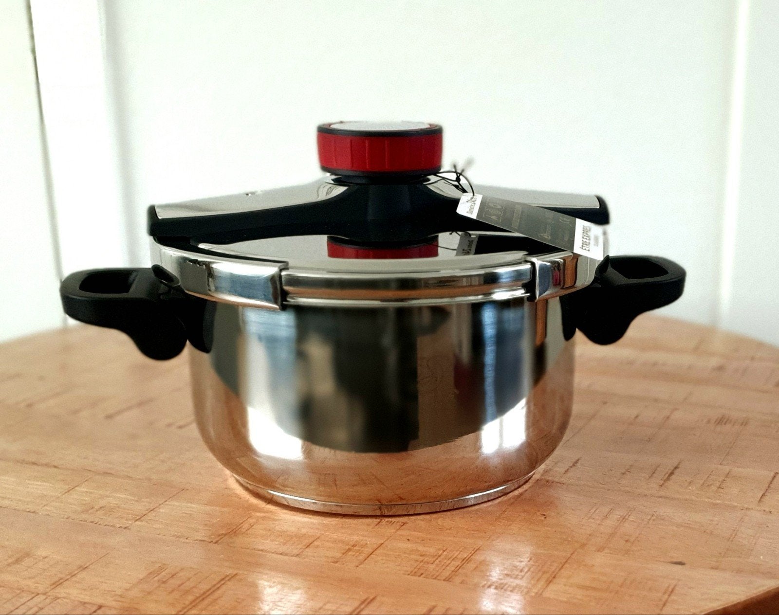 Snelkookpan 6L Drukpan voor Inductie & Gas – RVS –  Ø24 cm, Nieuw, Royal Swiss, Ophalen of Verzenden, Rvs
