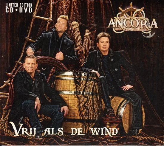 Ancora - Vrij Als De Wind (Limited Edition), Cd's en Dvd's, Cd's | Nederlandstalig, Nieuw in verpakking, Ophalen of Verzenden