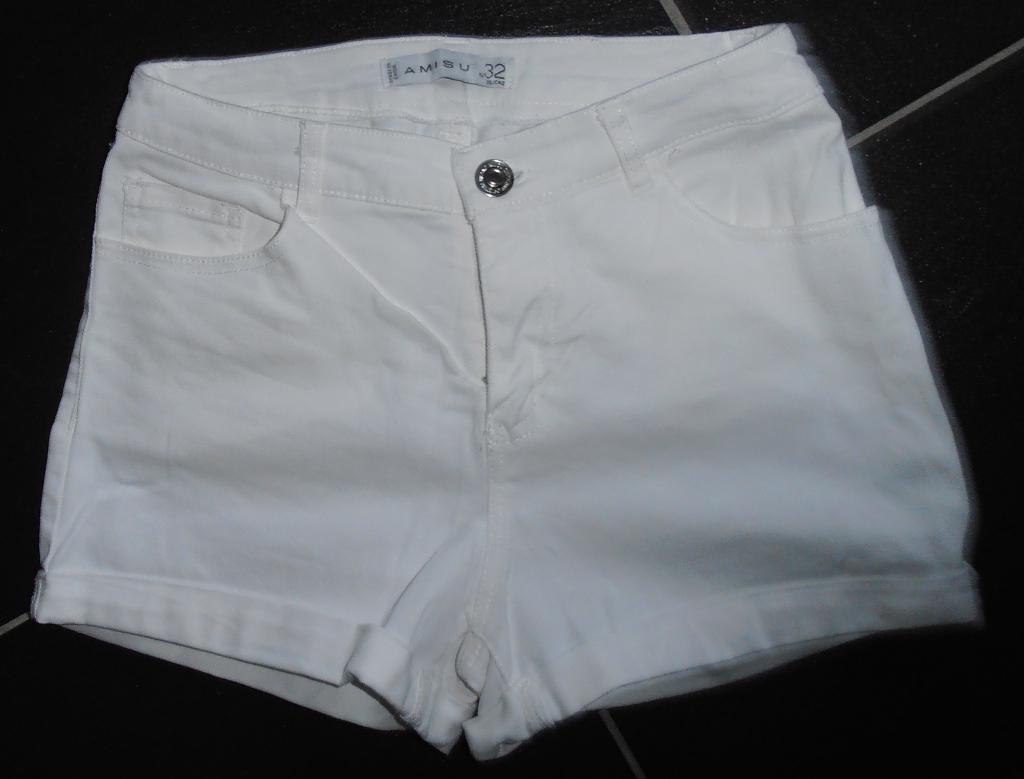 korte broek maat 32, Kort, Wit, Ophalen of Verzenden, Zo goed als nieuw