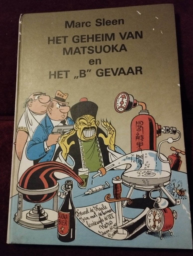 Het geheim van matsuoka hc, Marc Sleen, Eén stripboek, Ophalen, Gelezen