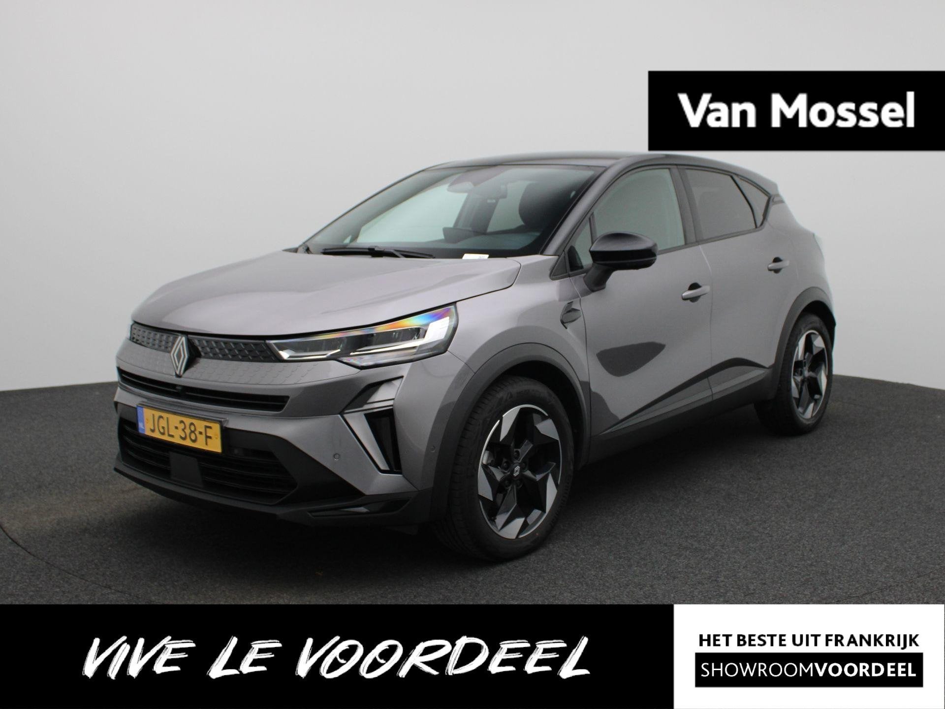 Renault Captur 1.8 E-Tech full hybrid 160 techno | Navigatie, Auto's, 4 cilinders, Leder en Stof, Origineel Nederlands, Bedrijf