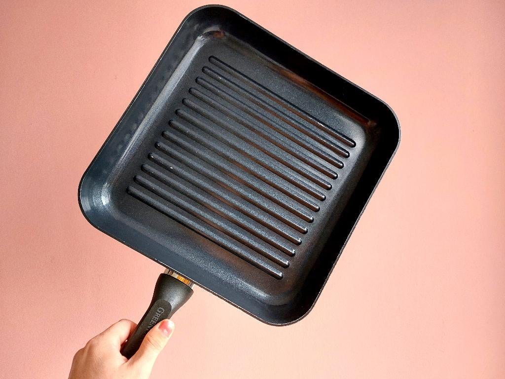 GreenPan Grillpan Cambrige zwart 28 cm, Keramisch, Huis en Inrichting, Keuken | Potten en Pannen, Overige materialen, Nieuw, Ophalen of Verzenden