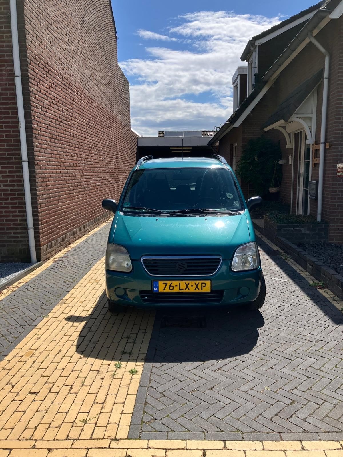 Suzuki Wagon R+ 1.3 2003 Groen - APK TOT MAART 2027, Auto's, Voorwielaandrijving, 40 €/maand, 4 cilinders, Wagon R+