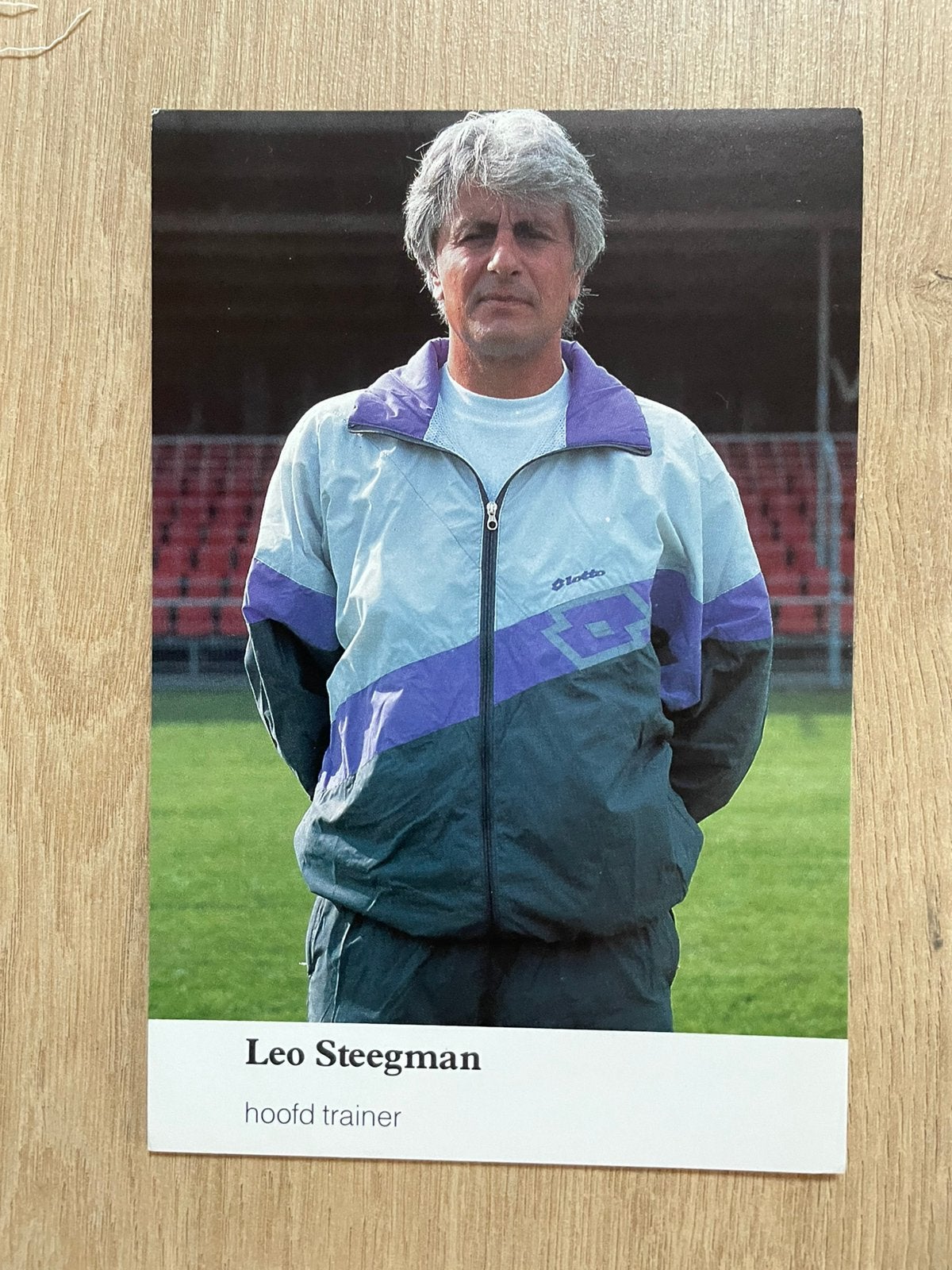 Fotokaart Leo Steegman (FC Volendam)., Ophalen of Verzenden, Nieuw, Overige binnenlandse clubs, Spelerskaart