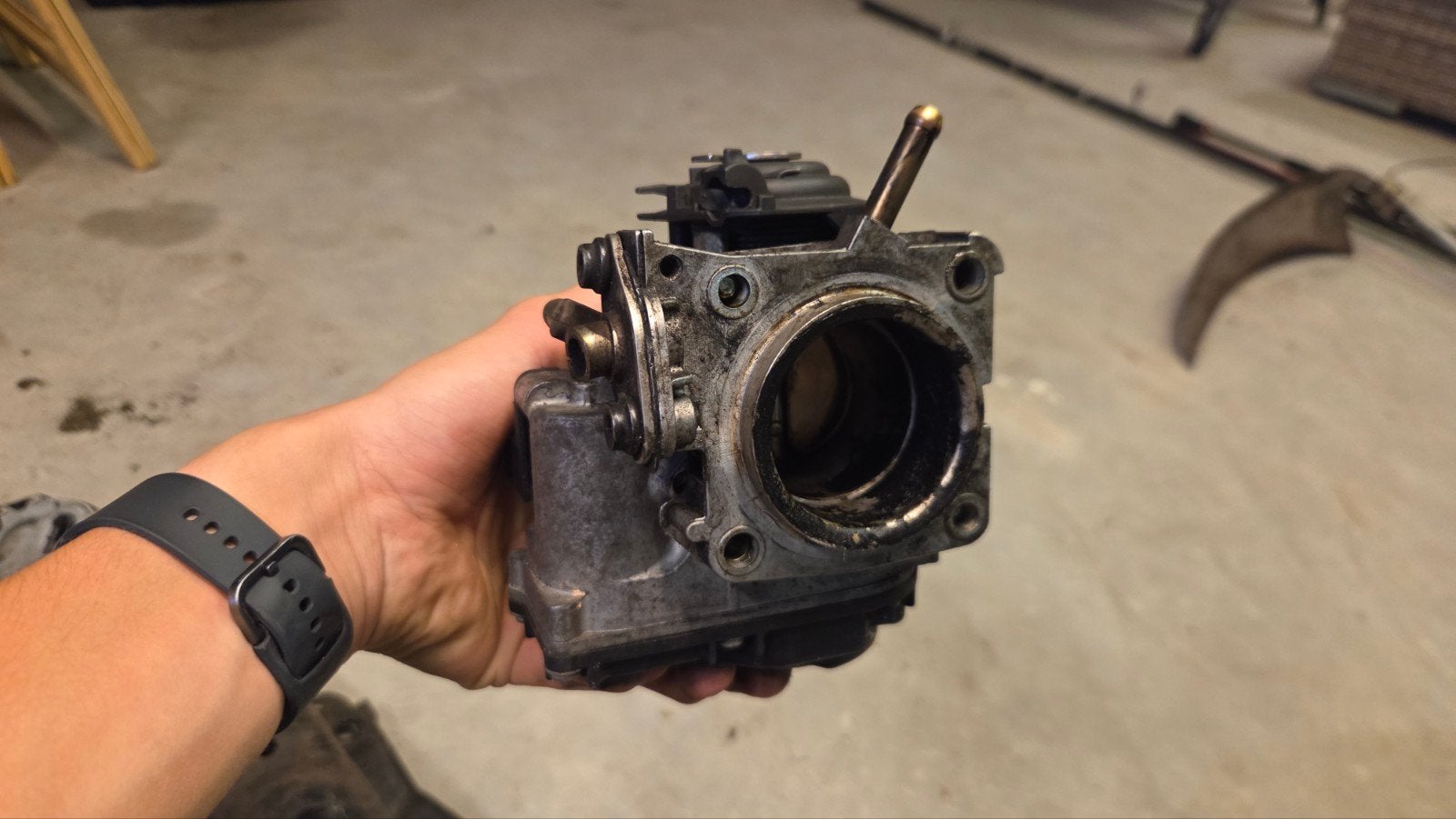Gasklephuis Vw Golf 4 Doet 't nog goed, Auto-onderdelen, Ophalen, Gebruikt