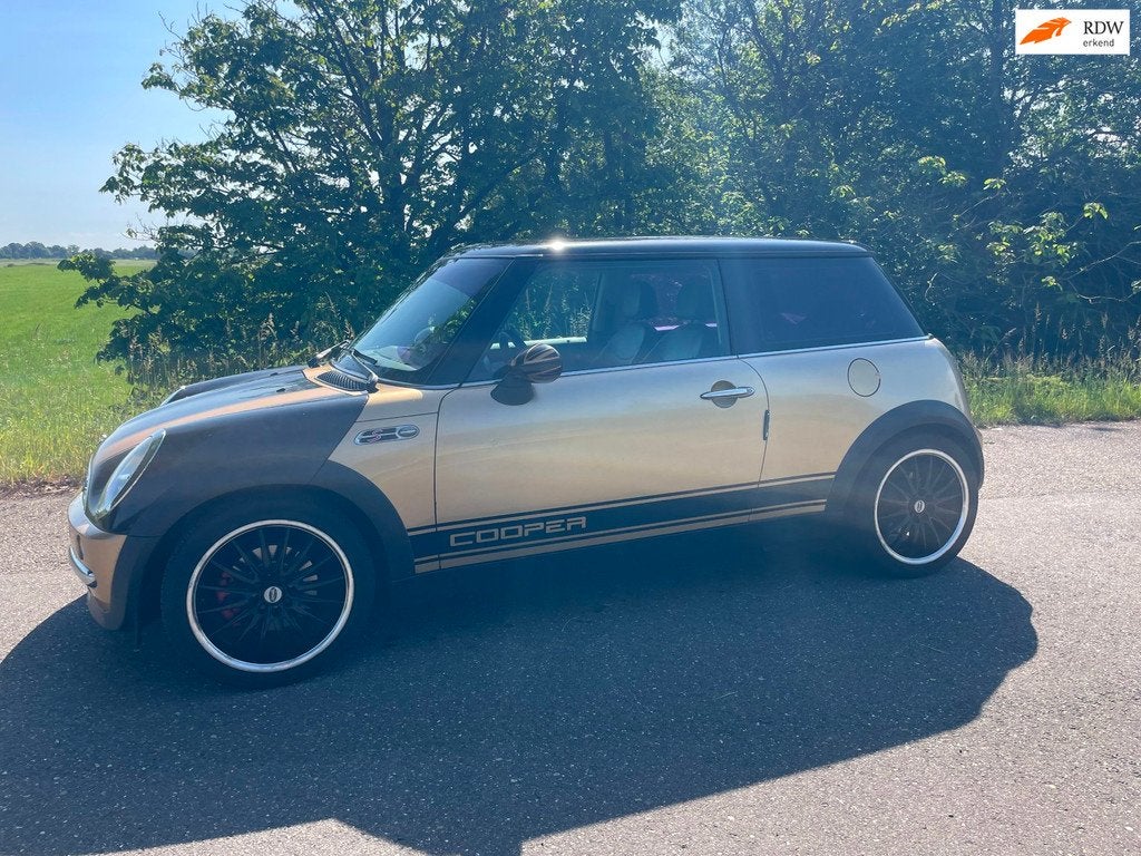 Mini 3-Deurs 1.6 Cooper Chili Panorama dak Airco Nette Auto, Auto's, Mini, Bedrijf, Te koop, Cooper, ABS, Airbags, Boordcomputer