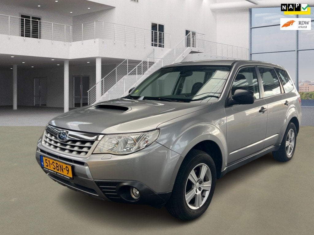 Subaru Forester 2.0 D X Comfort Airco Cruise Trekhaak, Auto's, Subaru, Gebruikt, 4 cilinders, 2000 kg, Origineel Nederlands