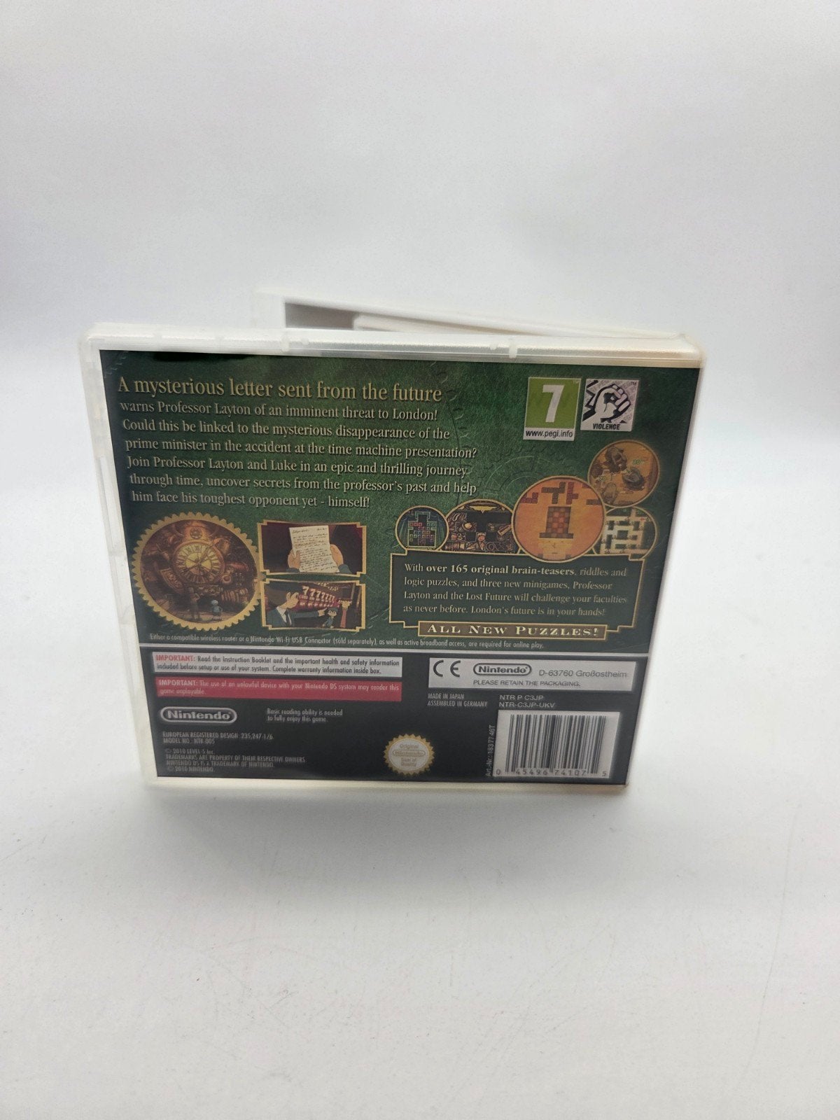 Professor Layton and the Lost Future - Nintendo DS, Spelcomputers en Games, Nintendo, Puzzel en Educatief, Gebruikt, 1 speler