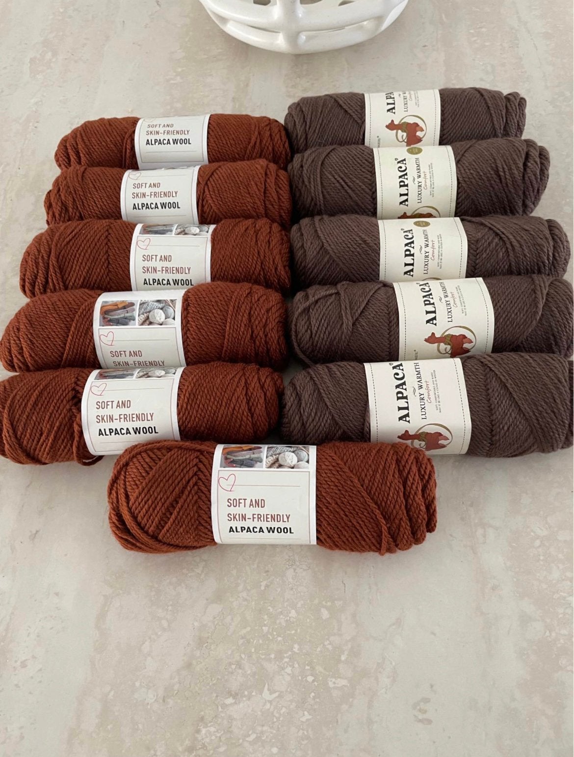 Alpaca wool, Ophalen of Verzenden, Zo goed als nieuw, Breien of Haken, Wol of Garen