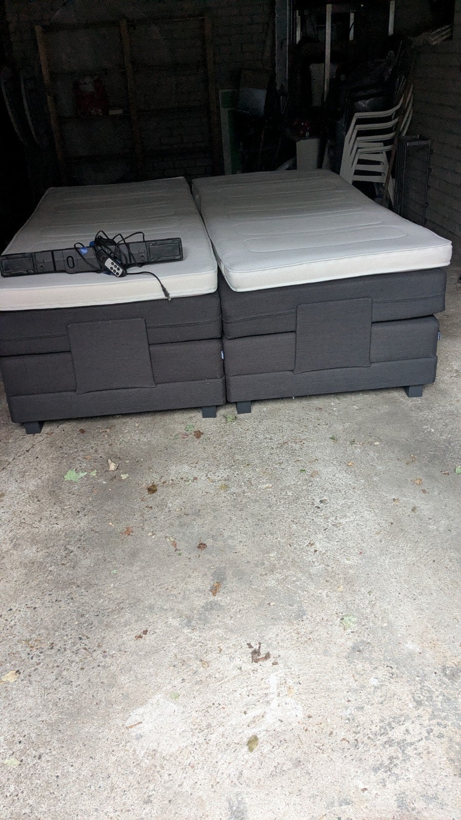 Gratis "nette boxspring" bedden., Gebruikt, 90 cm, 210 cm, Tweepersoons