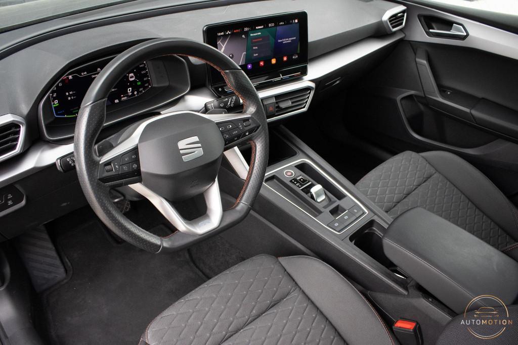SEAT Leon 1.4 TSI eHybrid PHEV FR PANO STOELVERWARMING SFEER, Stof, Euro 6, 4 cilinders, Met garantie (alle)