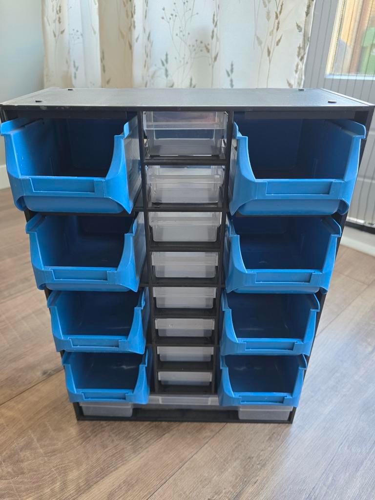 Gereedschap organizer met 17 vakken, Ophalen