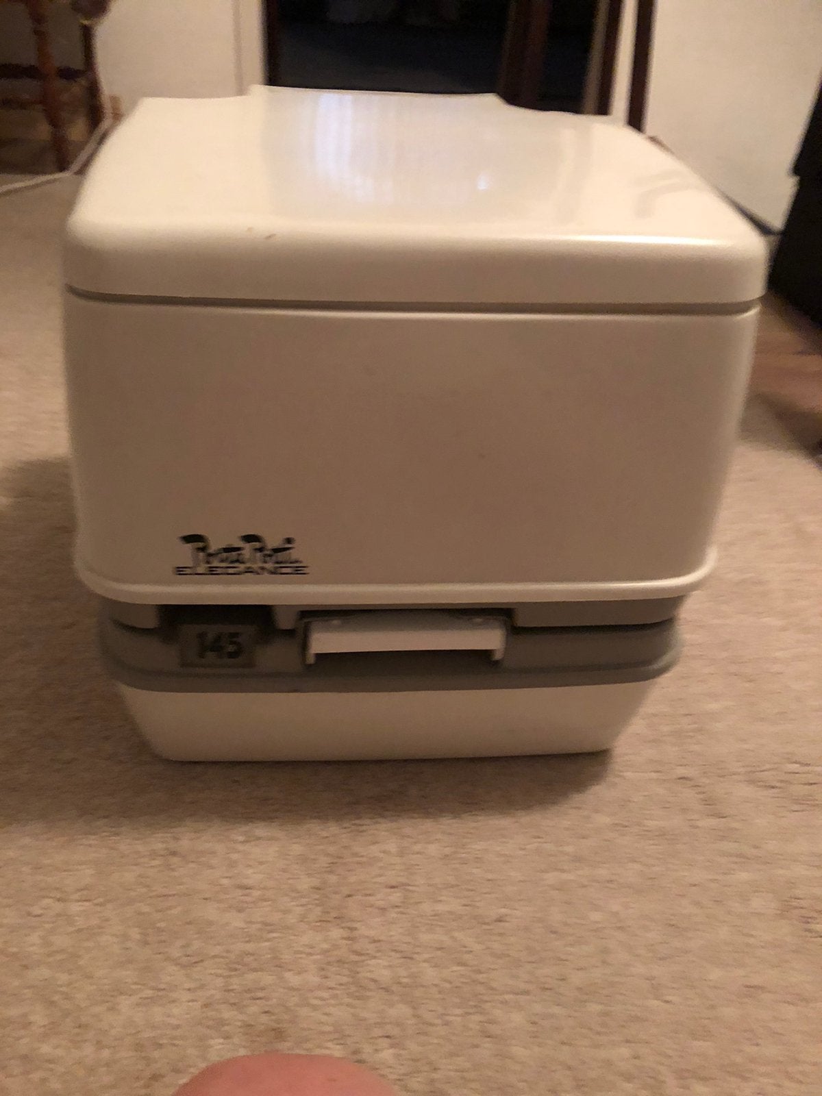 Porta porti toilet., Ophalen, Zo goed als nieuw